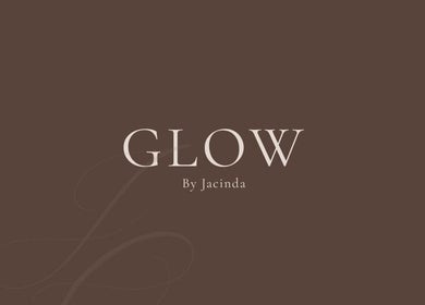Glow by Jacinda logo showcasing elegance at Gledswood Hills, New South Wales, AU.