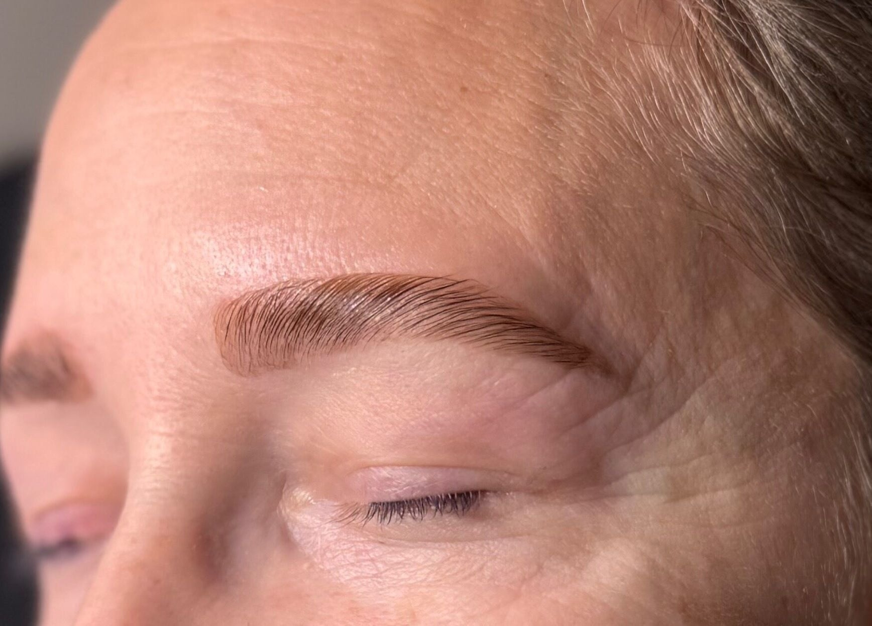 Expert eyebrow shaping at Brows By Ru, Royal Wootton Bassett, England, GB. Perfectly defined individual result.
