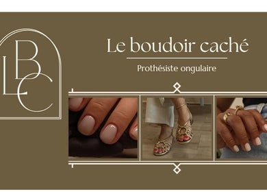 Design d'ongles élégant chez Le boudoir caché — Anaïs, Sauzet, Occitanie, FR, mettant en valeur des accessoires stylés.