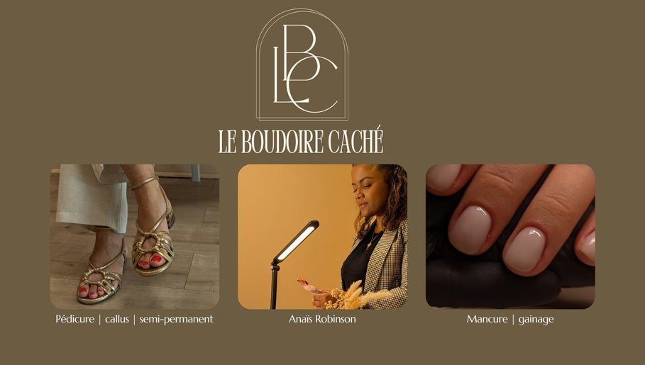 Intérieur de Le Boudoir Caché avec manucure par Anaïs ✨ à Sauzet, Occitanie, FR.