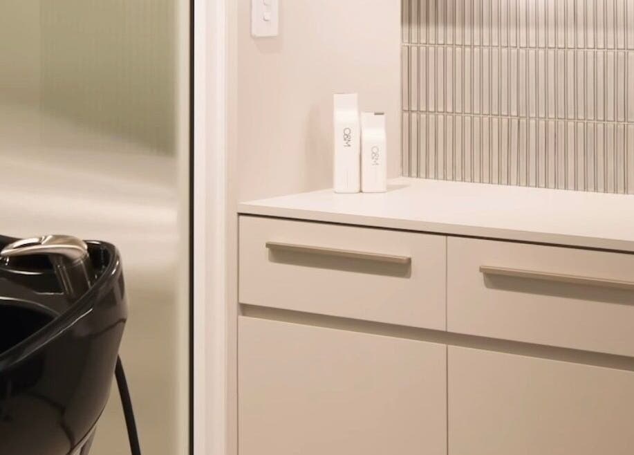 Chic salon interior design at Studio SixtyThree, Innaloo, Western Australia, AU.