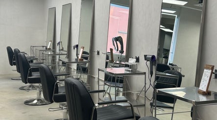 Chic styling chairs and mirrors at Yoje Hair Salon, Kuala Lumpur, Wilayah Persekutuan Kuala Lumpur, MY.