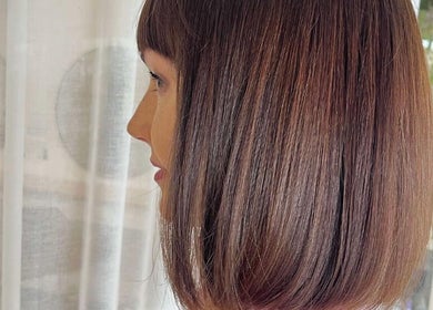 Elegant bob hairstyle at Hair Junkie, Toowoon Bay, New South Wales, AU, showcasing a sleek finish.