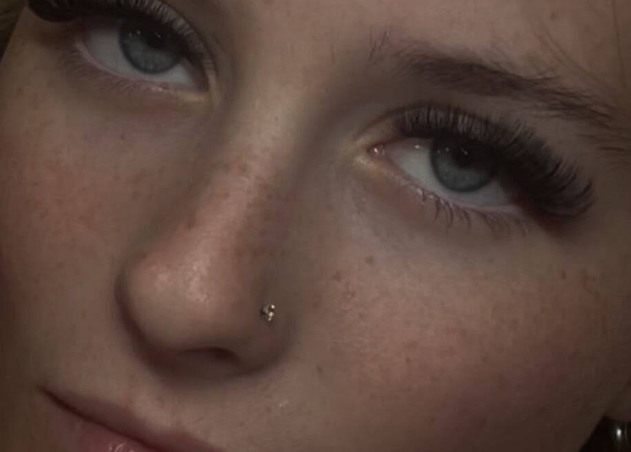 Close-up of extended eyelashes at Silk.Beauty in Little Mountain, Queensland, AU, showcasing lash enhancement.