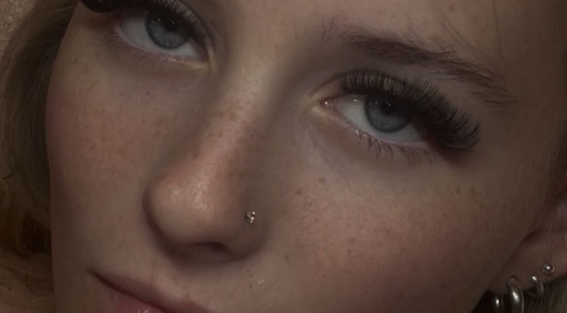 Close-up of extended eyelashes at Silk.Beauty in Little Mountain, Queensland, AU, showcasing lash enhancement.