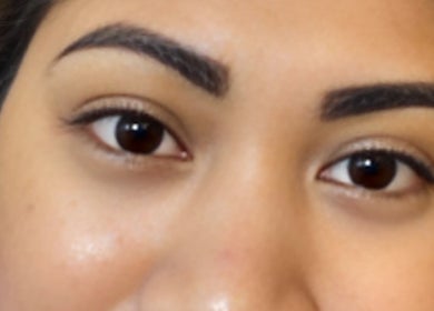 Expertly groomed eyebrows at Glazed Beauty Lounge Buting, Pasig, Metro Manila, PH.
