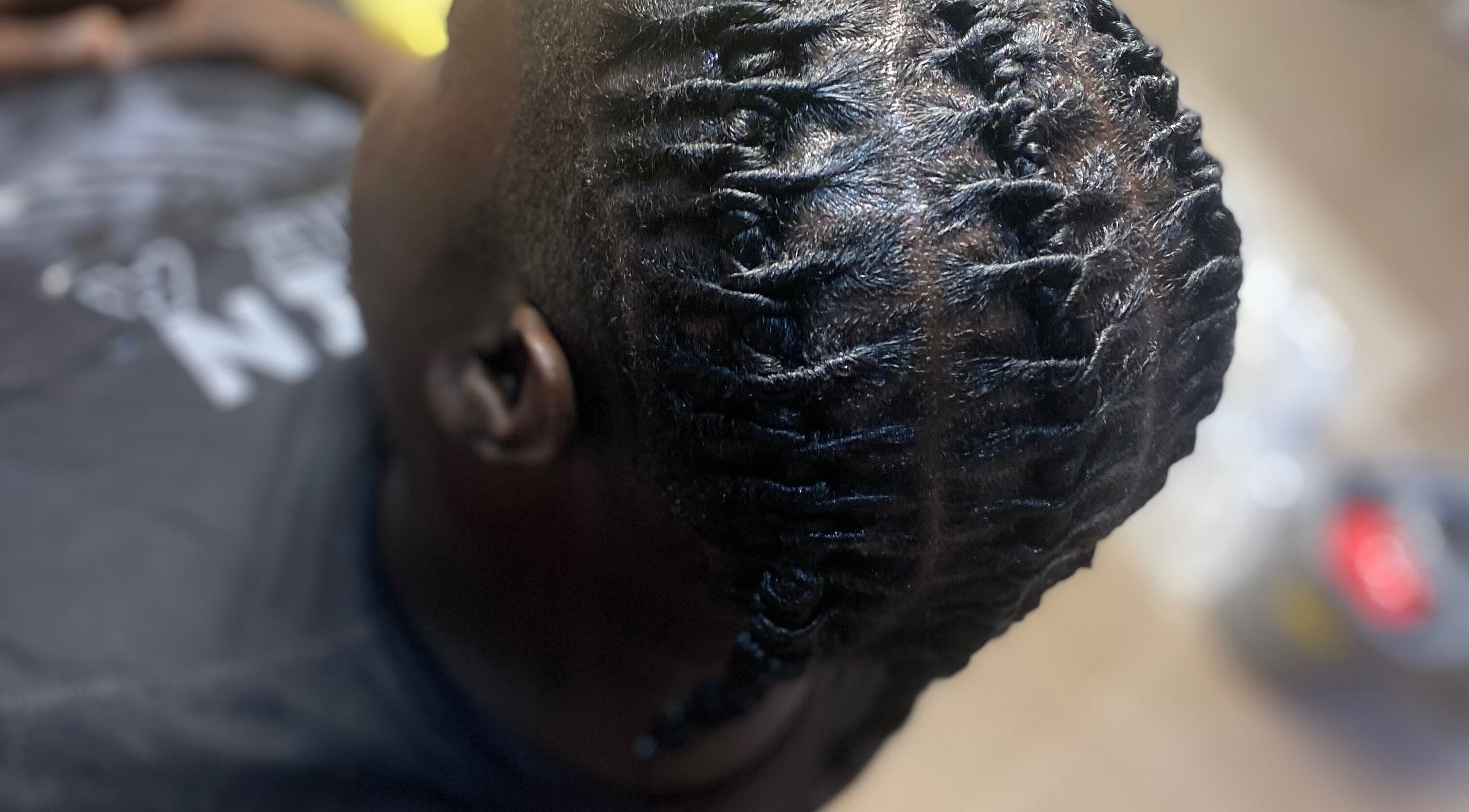 Intricate braided hairstyle at Baby Winx.ent, Eastlynne, Saint George, BB.