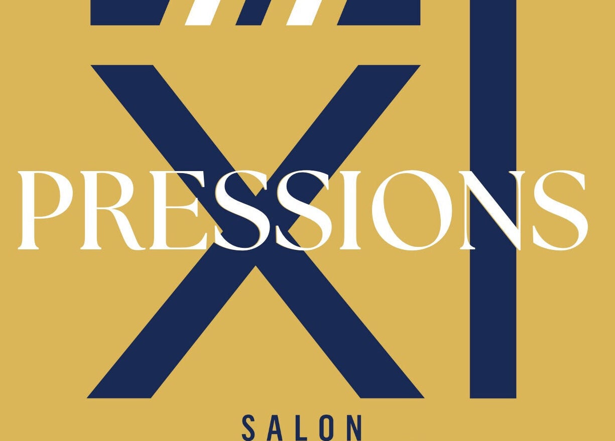 Logo of Xpressions Salon by Axios, located in Lake Worth, Florida, US, featuring stylish typography.