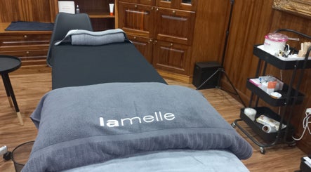 Relaxing treatment room at Angelique's Aesthetics @ The New James, Pretoria, Gauteng, ZA.