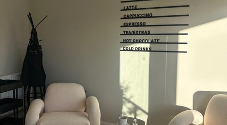 Relaxing seating at By Annie Madeline, Normanton, England, GB, enhancing your beauty and wellness experience.