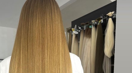 Long, smooth hair styled at Hair Beauty Studio - Slavic Hair Extensions in Melbourne, Victoria, AU.