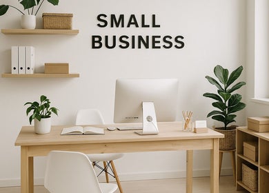 Modern minimalist office space at Stardaughterworks, Chennai, IN with plants and natural light.