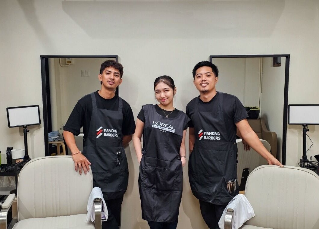 Team at Manong Barbers Studio - UP Diliman, QC in Quezon City, Metro Manila, PH, showcasing professional service.