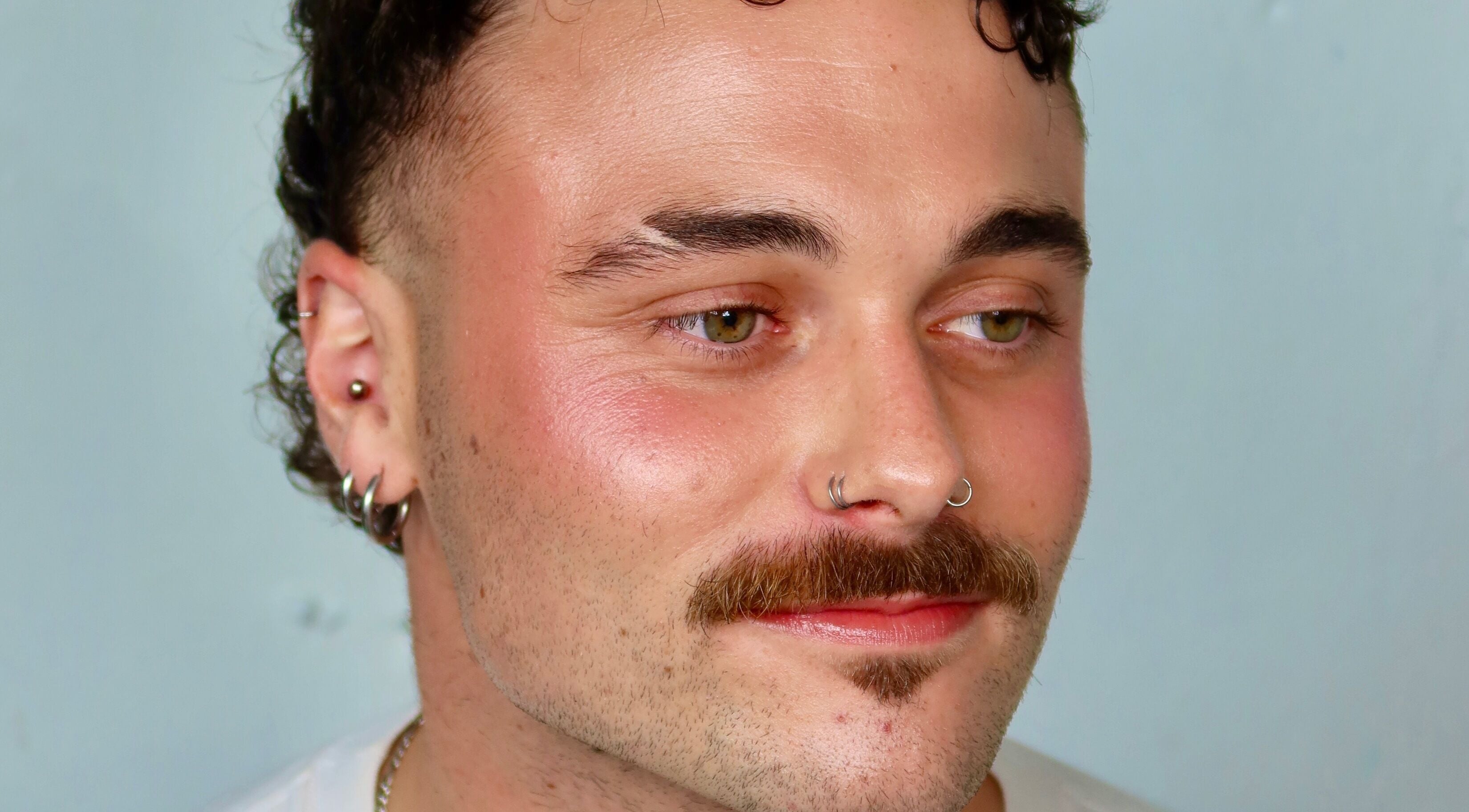 Close-up of stylish individual showcasing makeup artistry by Dublin Hair and Makeup artist, Dublin, County Dublin, IE.