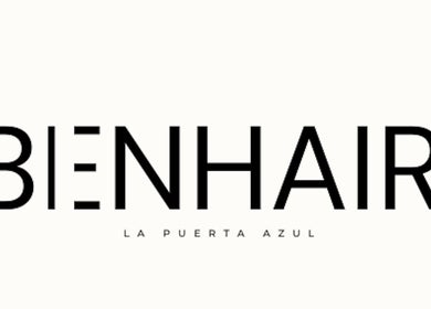 Logotipo de BenHair ubicado en Rancagua, O'higgins, CL, mostrando su estilo sofisticado.