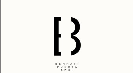 Logotipo de BenHair en Rancagua, O'Higgins, CL. Diseño elegante de letras estilizadas.
