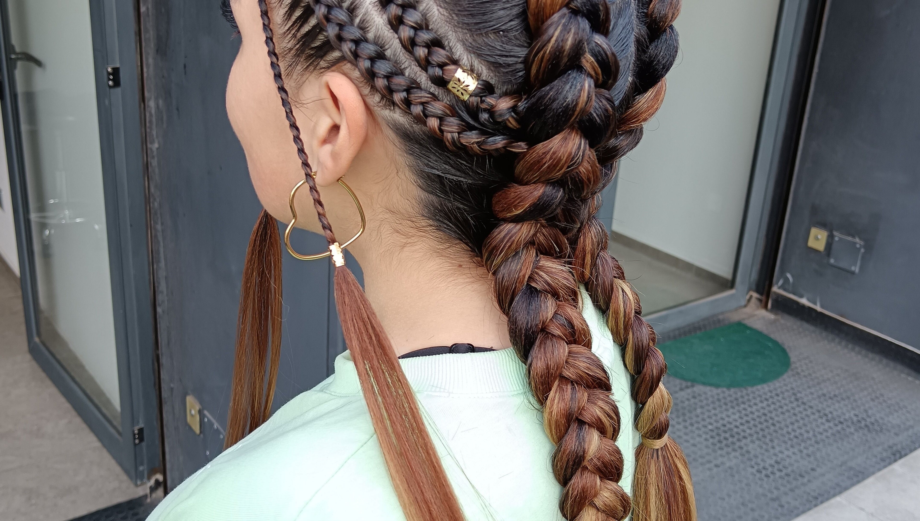Hermoso trenzado en Trenzassm, Ñuñoa, Región Metropolitana, CL, mostrando estilo sofisticado.
