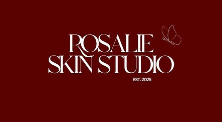 Rosalie Skin Studio logo with butterfly in Morayfield, Queensland, AU.