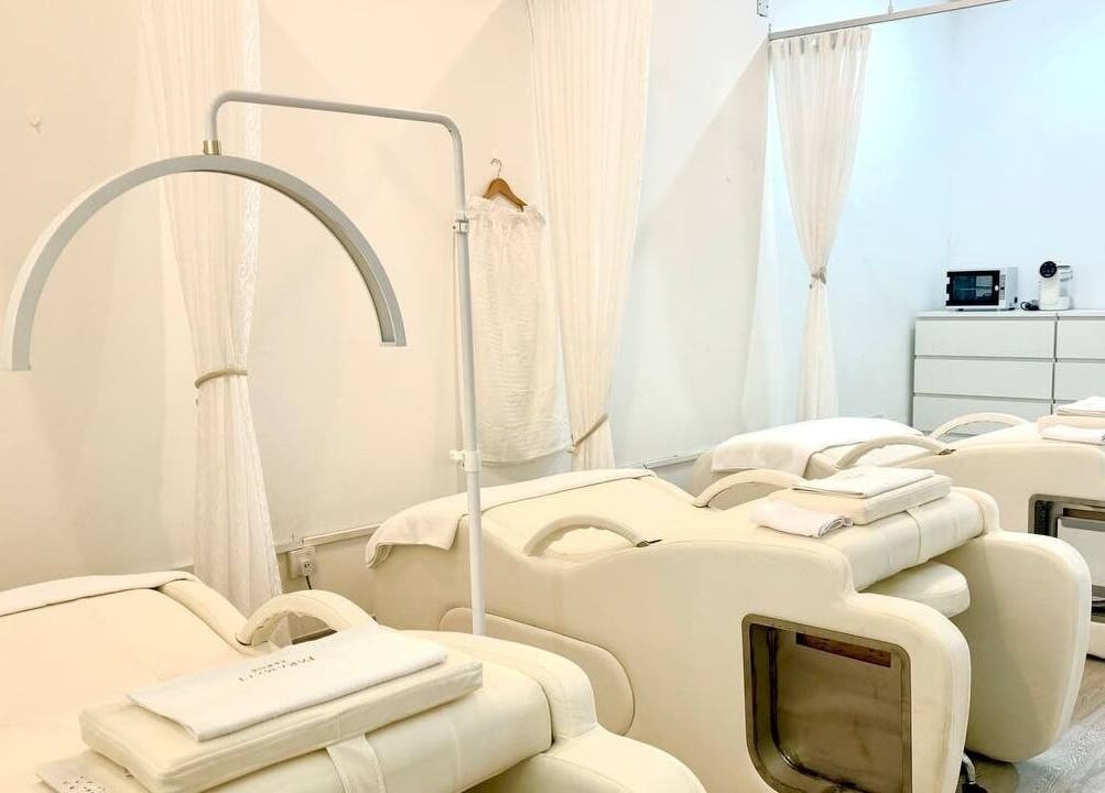 Luxurious spa chairs at Faramayy beaute in Kuala Lumpur, Wilayah Persekutuan Kuala Lumpur, MY.