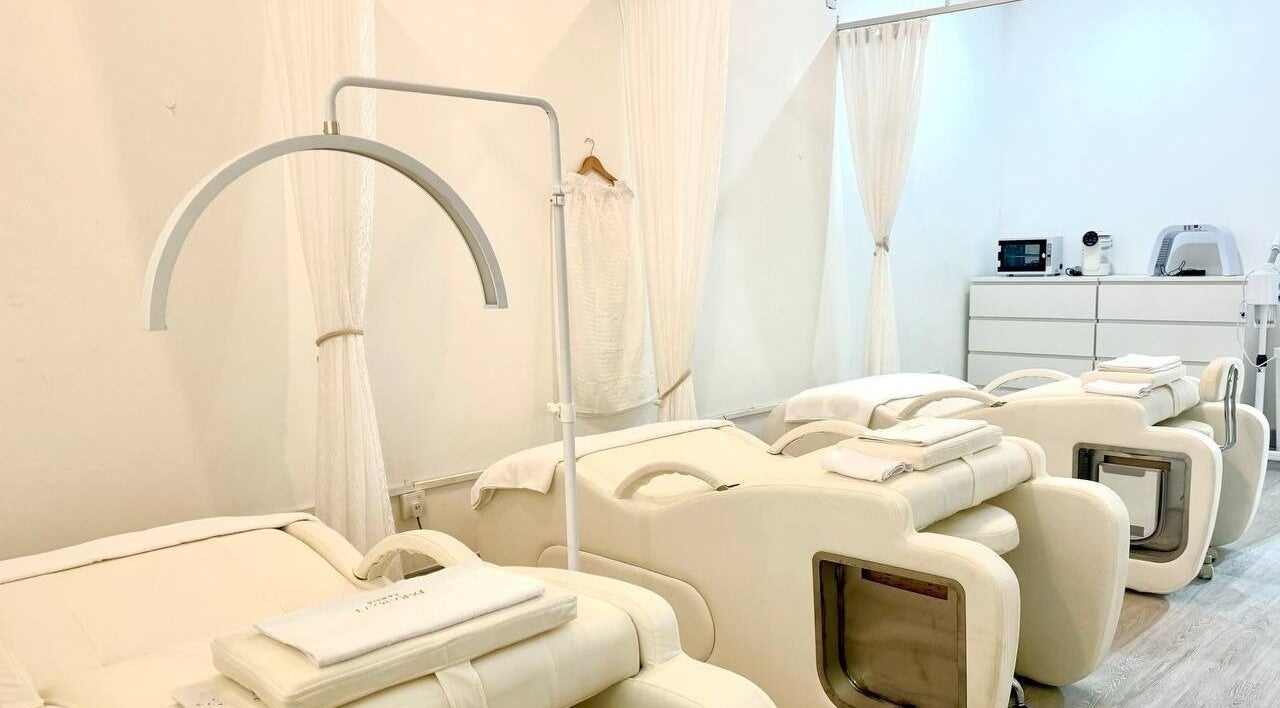 Luxurious spa chairs at Faramayy beaute in Kuala Lumpur, Wilayah Persekutuan Kuala Lumpur, MY.