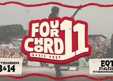 Crowd enjoying Four Chord Music Fest at EQT Park, Washington, Pennsylvania, US, with vibrant atmosphere.