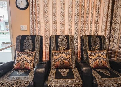 Plush massage chairs at Jane Matraville Thai Massage, Matraville, New South Wales, AU, offering serene relaxation.