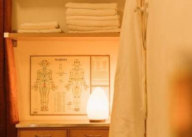 Espace détente chez Prana Paris Massage et naturopathie selon l’Ayurvéda, Paris, Île-de-france, FR.