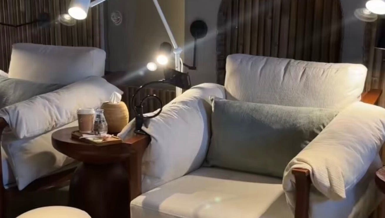 Luxurious lounge chair at Côte nail spa | كوت سبا, Riyadh, Riyadh Province, SA, for ultimate relaxation.