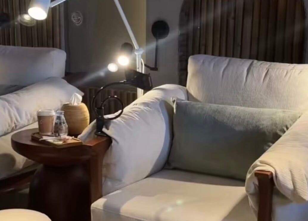 Luxurious lounge chair at Côte nail spa | كوت سبا, Riyadh, Riyadh Province, SA, for ultimate relaxation.