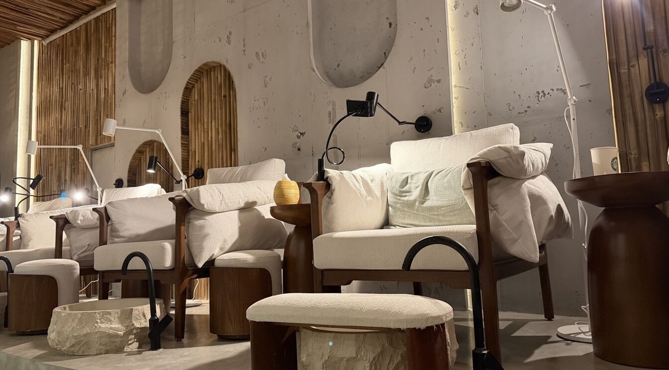 Luxurious seating at Côte nail spa | كوت سبا, Riyadh, Riyadh Province, SA, showcasing modern comfort.