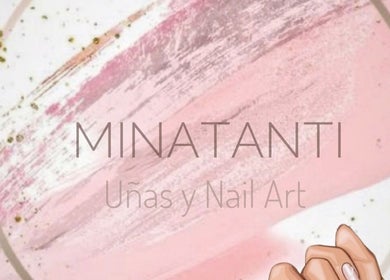 Logo artistique Minatanti, salon de beauté à Perpignan, Occitanie, FR.