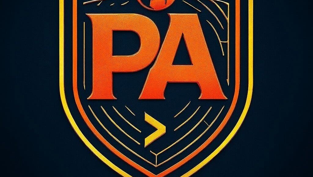 PeachPoint Academy logo in vibrant orange and yellow, located in Suwanee, Georgia, US.