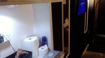 Essential supplies at Rudders & Rubdowns Male Massage Spa, Lowestoft, England, GB, creating a comforting ambiance.