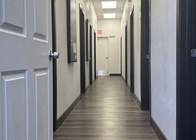 Elegant hallway at Healthy Life Spa & Massage in Las Vegas, Nevada, US reflecting a serene ambiance.