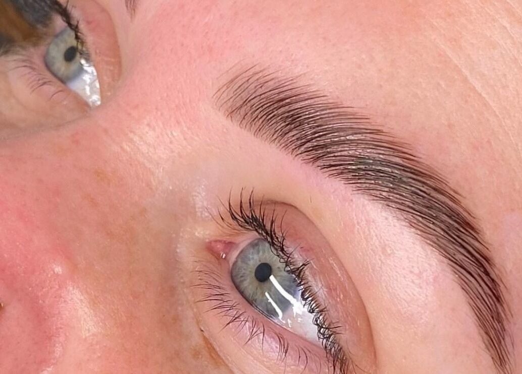 Expert brow enhancement by Jilli Maree Makeup and Brows, Taranganba, Queensland, AU.