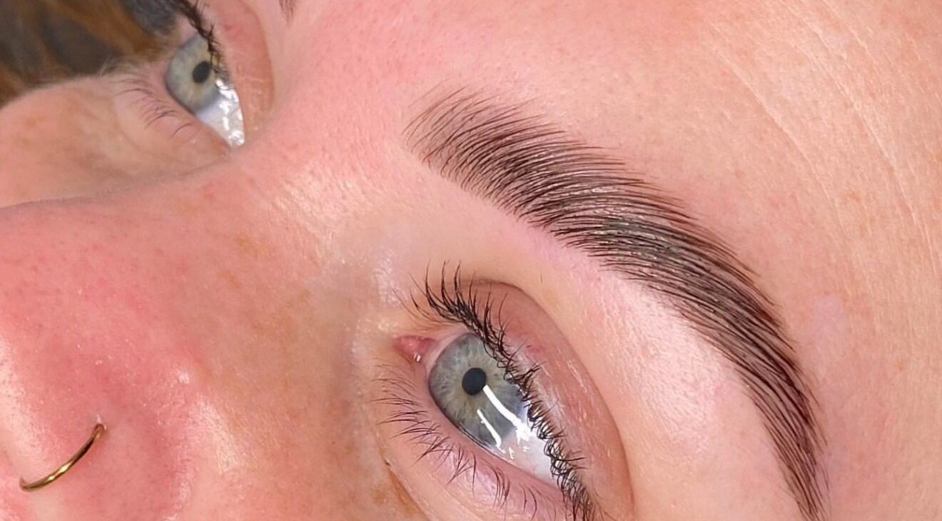 Expert brow enhancement by Jilli Maree Makeup and Brows, Taranganba, Queensland, AU.