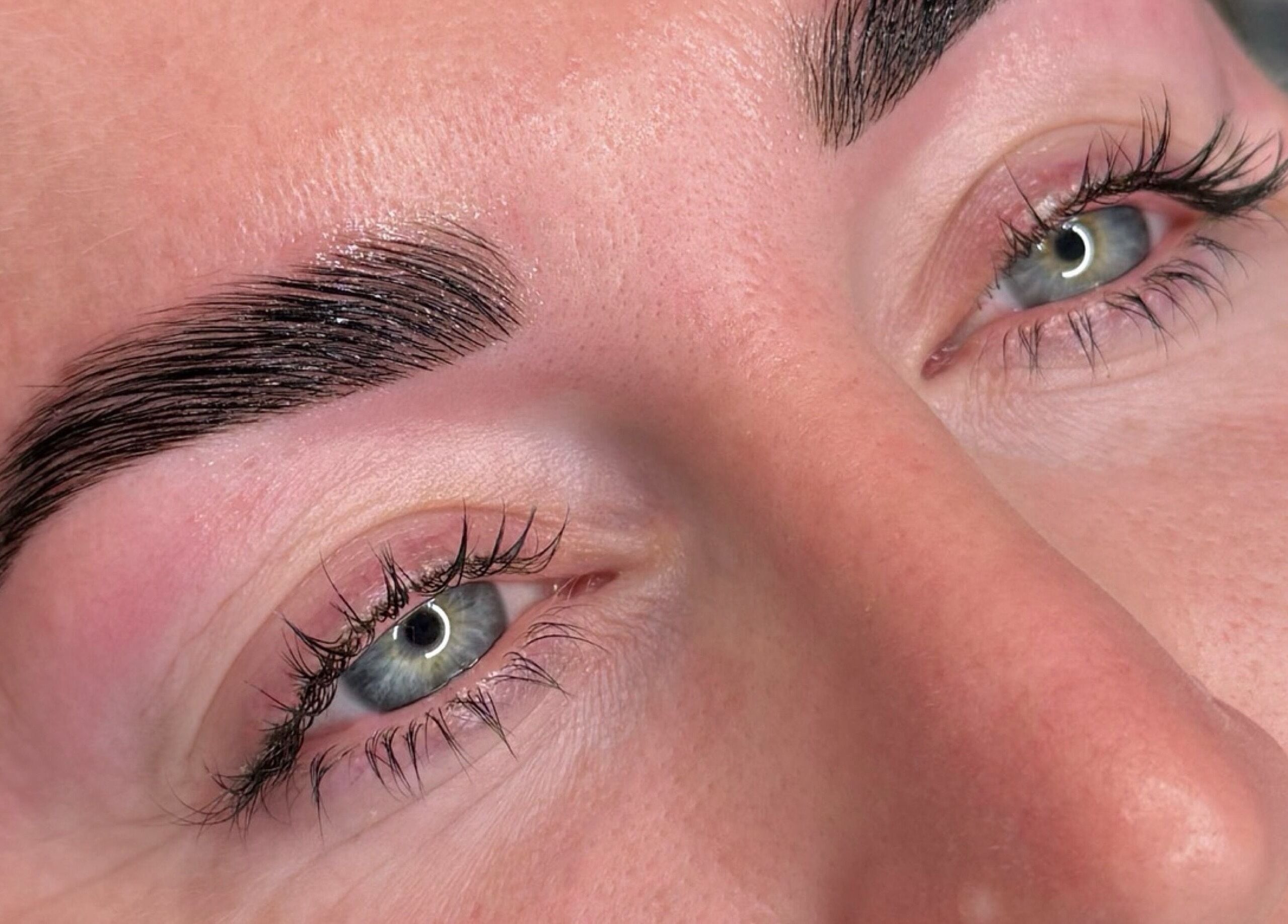 Detailed brow artistry at Jilli Maree Makeup and Brows in Taranganba, Queensland, AU.