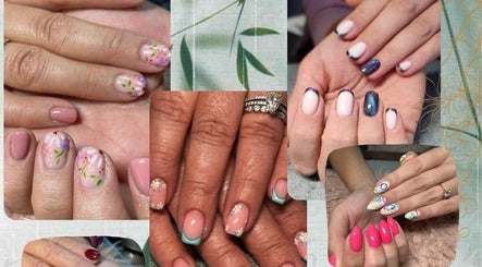 Creative nail designs at Bloom & Thrive Beauty in Parys, Free State, ZA. Showcases floral and colorful styles.