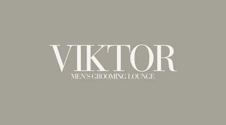 Logo of Viktor - Men's Grooming Lounge in Little Mountain, Queensland, AU on a minimalist background.