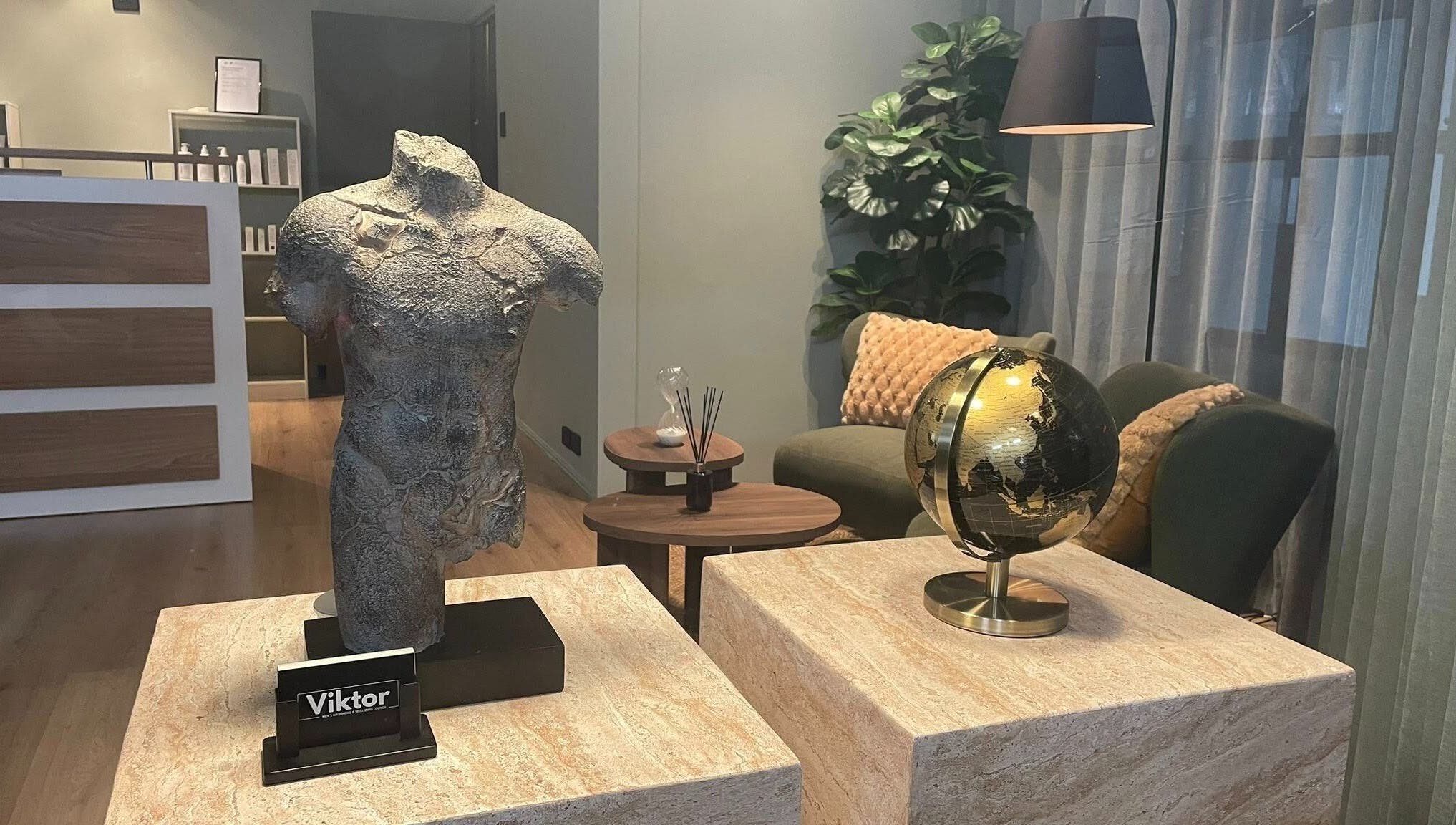 Sophisticated decor at Viktor - Men's Grooming Lounge in Caloundra, Queensland, AU showcasing a stylish interior.