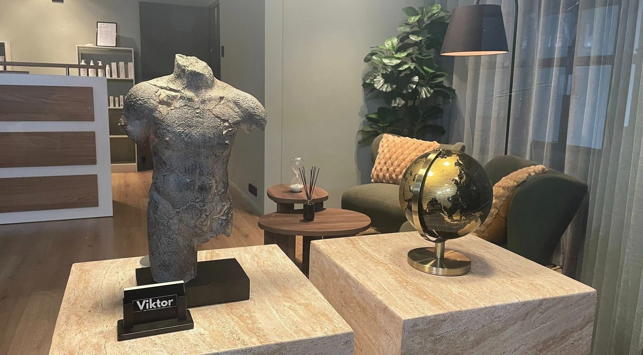 Sophisticated decor at Viktor - Men's Grooming Lounge in Caloundra, Queensland, AU showcasing a stylish interior.