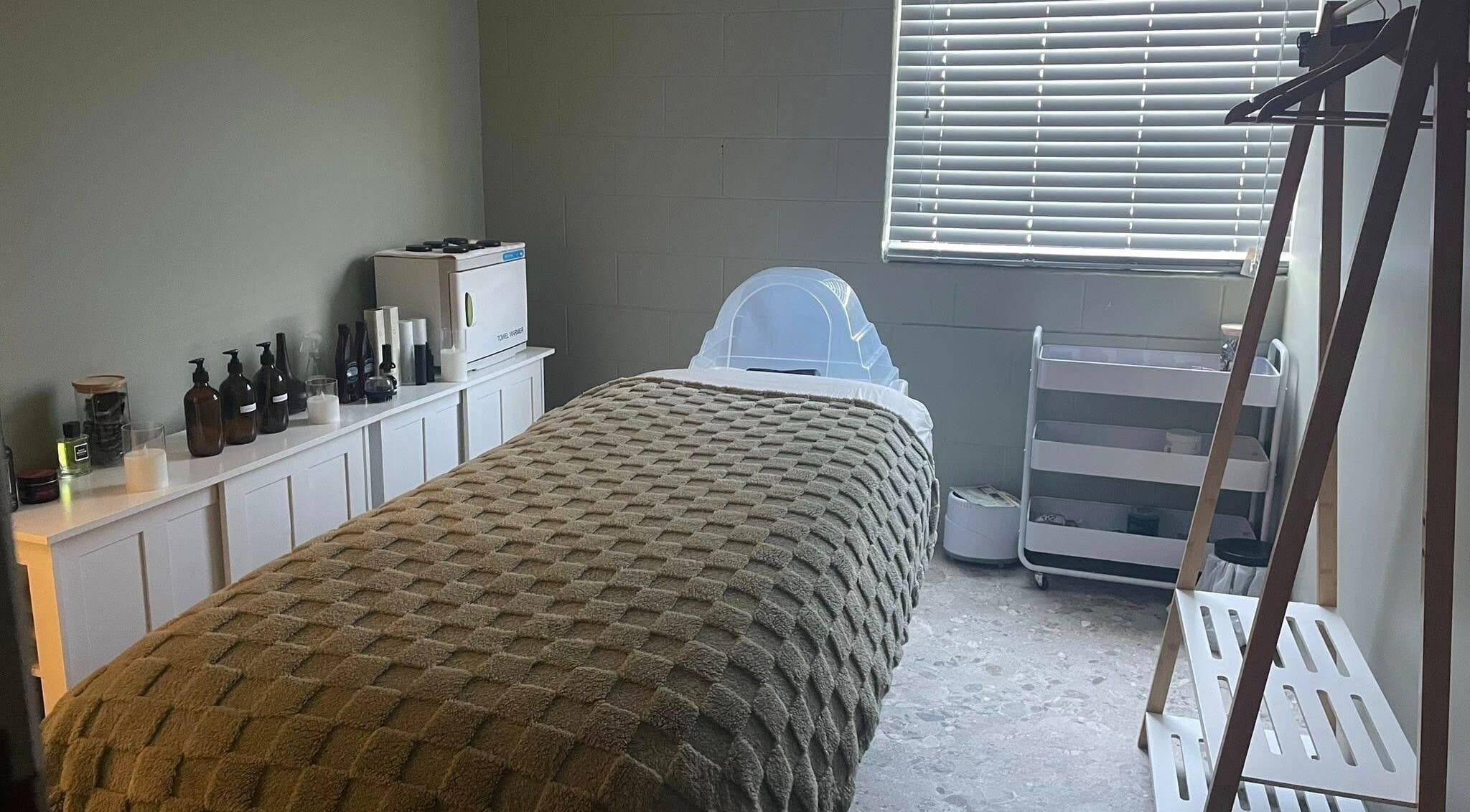 Cozy treatment room at Viktor - Men's Grooming Lounge, Caloundra, Queensland, AU.