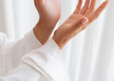 Elegant hands at NH NAILS BEAUTY BAR, Rosebery, New South Wales, AU, embracing tranquility.