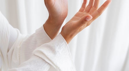 Elegant hands at NH NAILS BEAUTY BAR, Rosebery, New South Wales, AU, embracing tranquility.