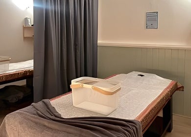 Relaxing massage room at TARA Thai & Remedial Massage in Darlinghurst, New South Wales, AU.