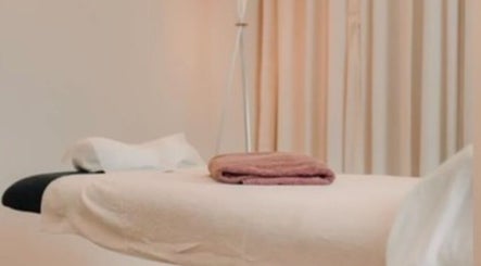 Relaxing massage table setup at Inbodybondi, Sydney, New South Wales, AU, perfect for wellness retreats.