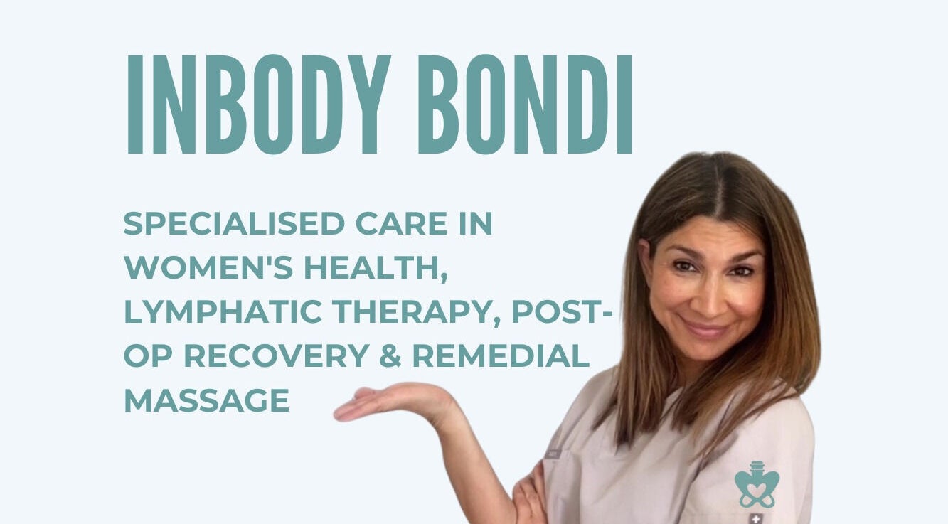 Inbodybondi expert offers women's health and lymphatic therapy in Sydney, New South Wales, AU.