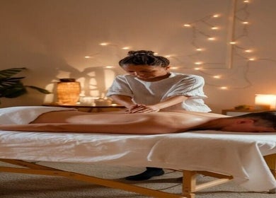 Massage therapy session at Ocean Massage Center Spa Karachi, creating a serene ambiance in Karachi, Sindh, PK.