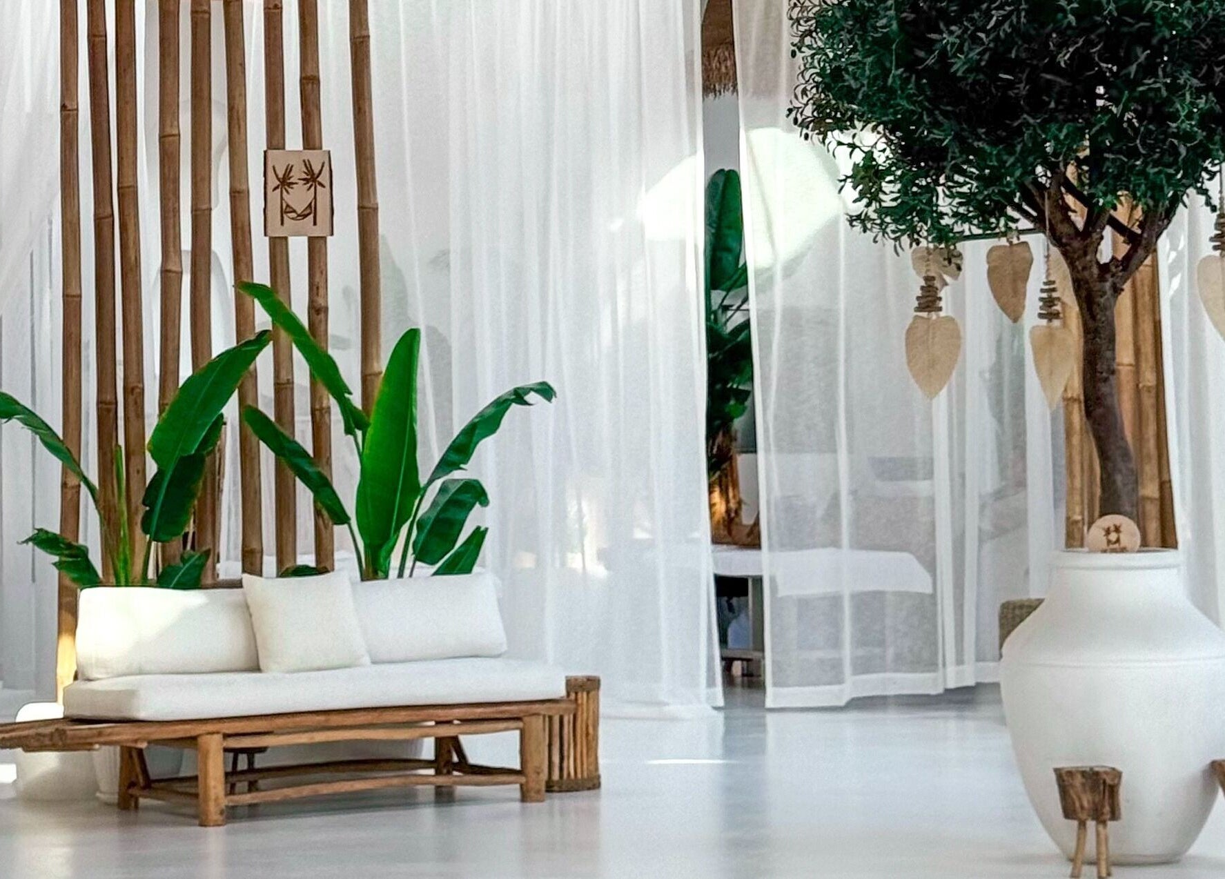 Elegant seating and decor at De Palma Nail Spa, Makkah, Makkah Province, SA, highlighting relaxation and style.