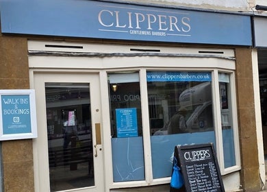 Front of Ruth - Clippers Barber Shop in Daventry, England, GB, showcasing its welcoming entrance and signage.